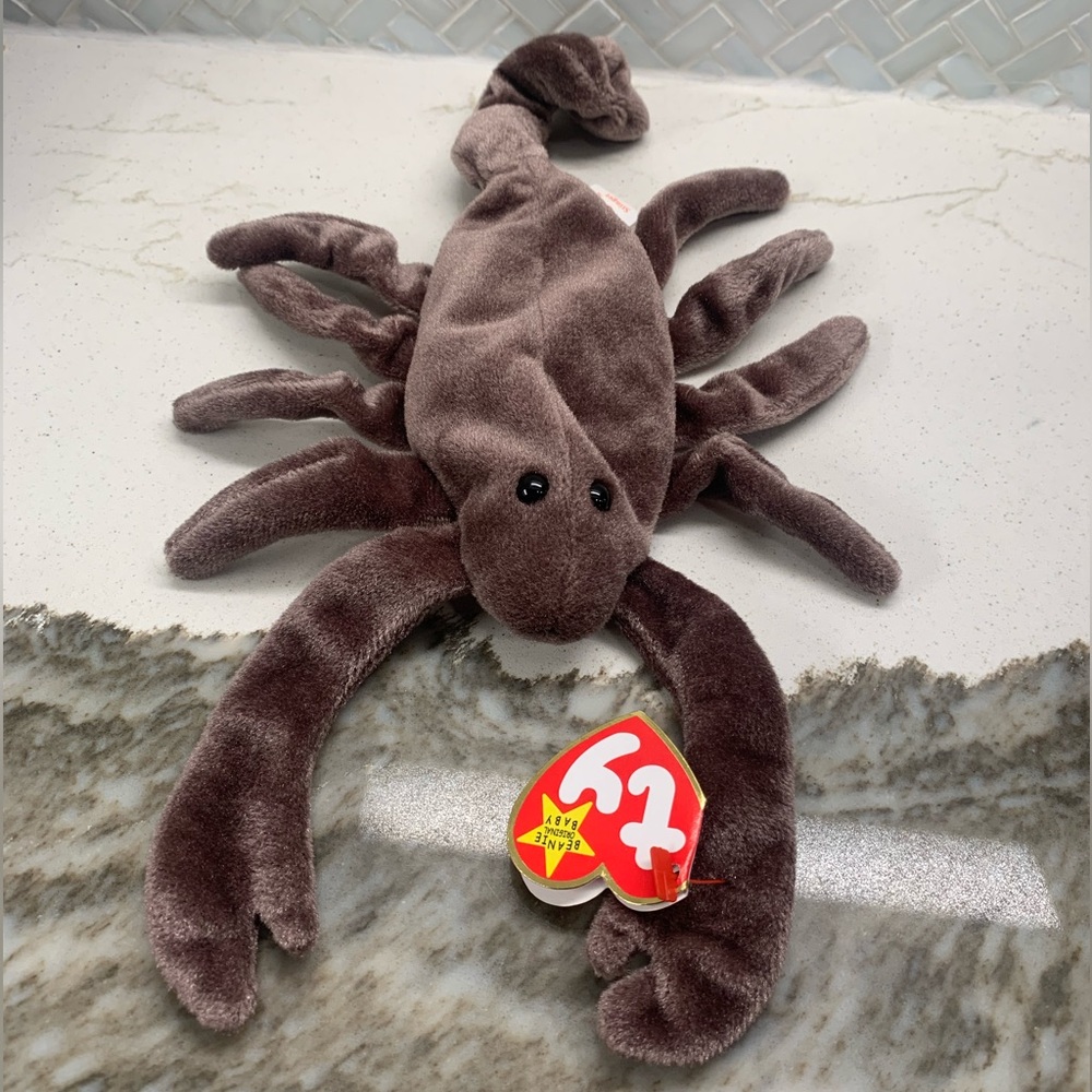 Stinger The Scorpion TY Original Beanie Babies collection